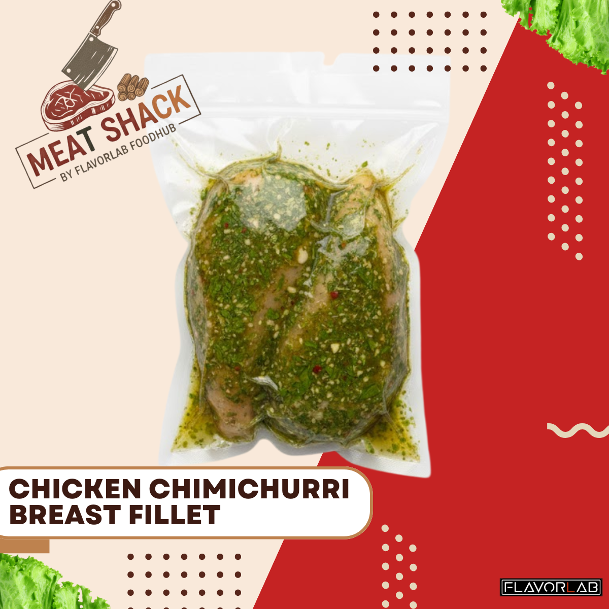 Chimichurri Chicken Breast Fillet (Boneless Skinless)